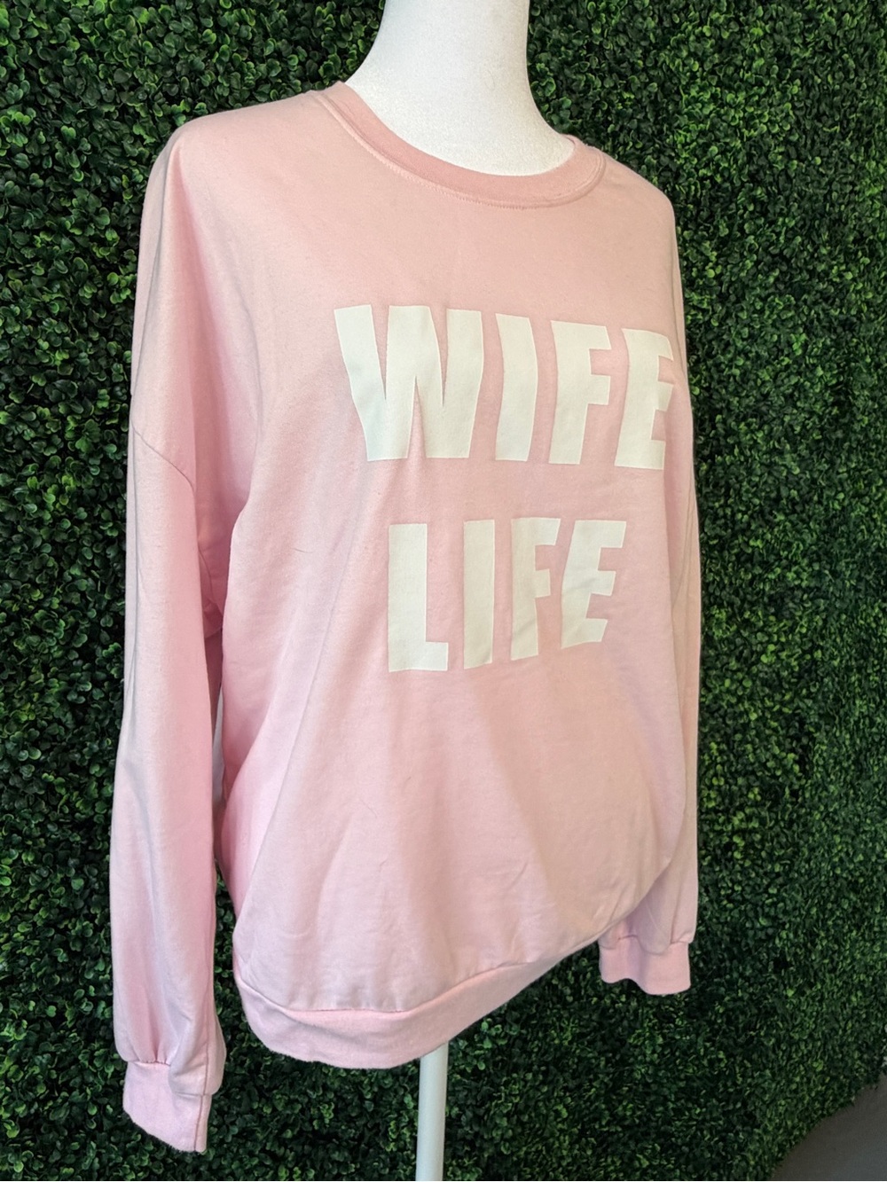 WIFE LIFE woman’s sweatshirt - wedding / engaged - Picture 3 of 13